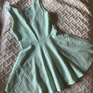Seafoam Green Cutout Dress